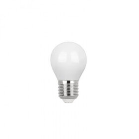 Lâmpada LED Mini Bulbo/Bolinha E27 Leitosa 320º 4000K Neutro 2,5W Bivolt | Stella STH20200/40