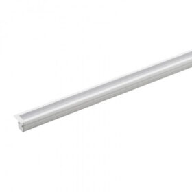 Perfil de Embutir LED Archi Recuado Linear 1 Metro Alto IRC>93 2700K Quente 11,5W 24V Alumínio Branco | Stella STH20981BR/27