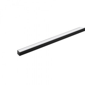 Perfil de Sobrepor LED Archi Linear 1 Metro Alto IRC>93 2700K Quente 14W 24V Alumínio Preto | Stella STH20961PTO/27