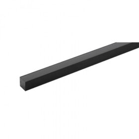 Perfil de Sobrepor LED Archi Linear 1 Metro IRC >93 2700K Quente 37W 24V Alumínio Preto | Stella STH20973PTO/27