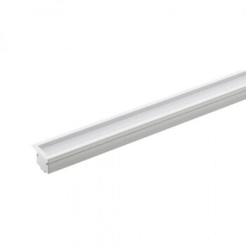 Perfil de Embutir LED Archi Recuado Linear 2 Metros Alto IRC>93 2700K Quente 46W 24V Alumínio Branco | Stella STH20992BR/27
